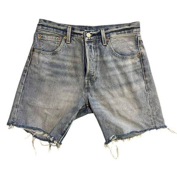 Levi's Other - LEVIS 501 '93 PREMIUM BIG E Regular Jeans Denim Shorts Men Size 32x7 Button Fly